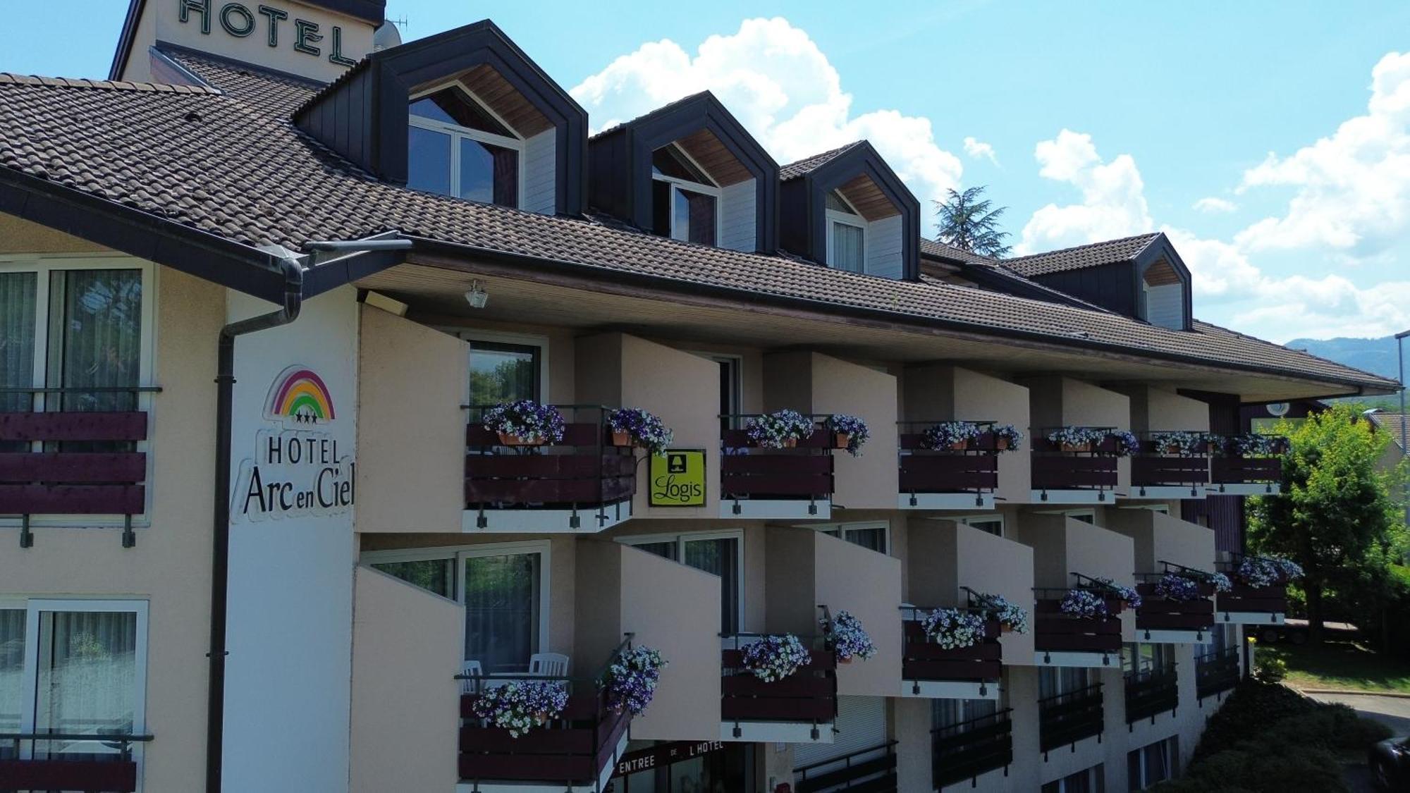 Logis Hotel Arc En Ciel 또농-레-방 외부 사진