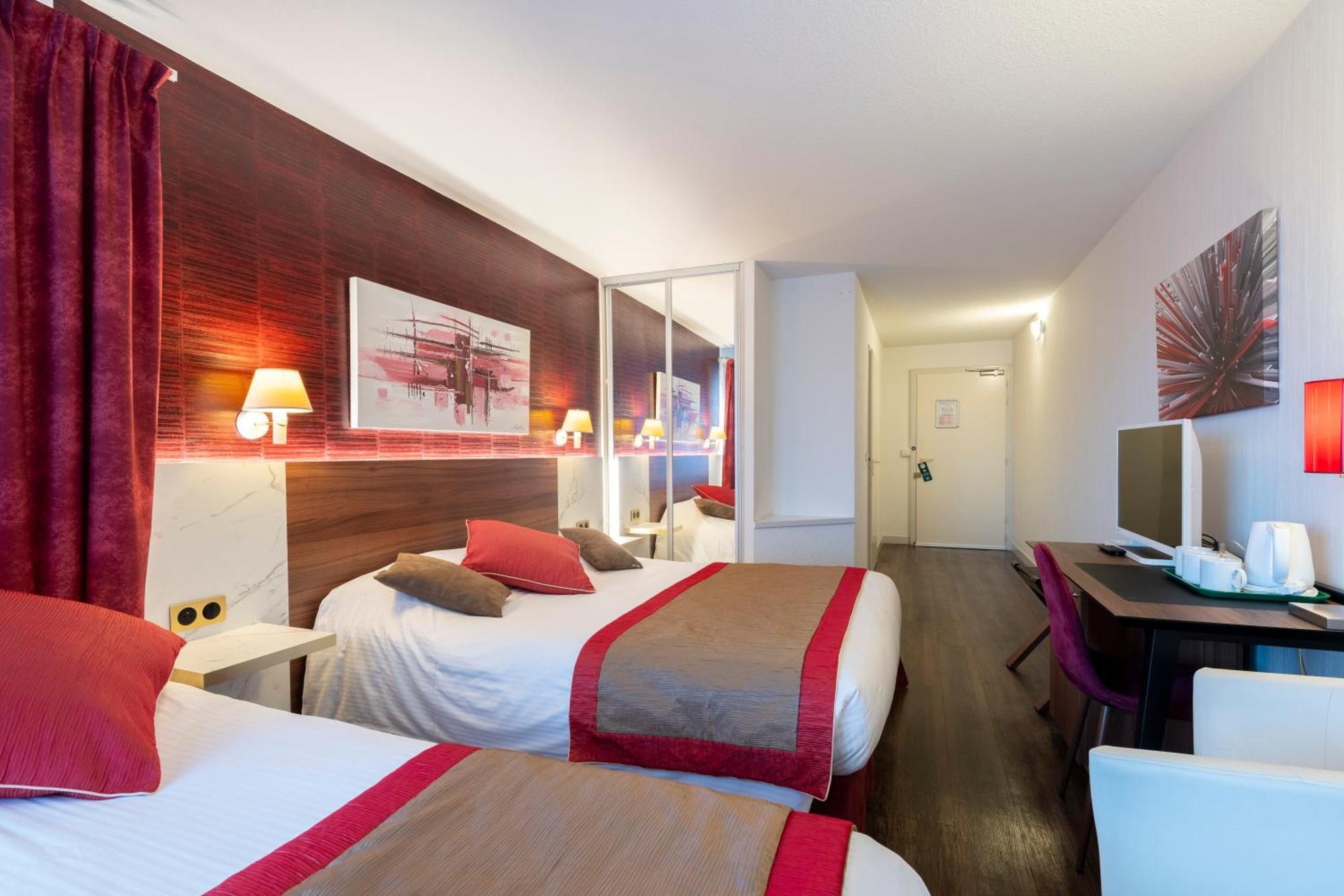 Logis Hotel Arc En Ciel 또농-레-방 객실 사진